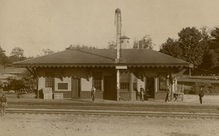 Sandown, NH Landmark - The Railroad Depot